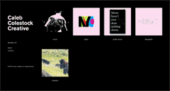 Desktop Screenshot of calebcolestockcreative.com