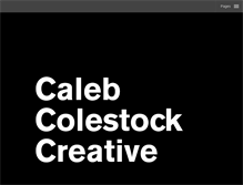 Tablet Screenshot of calebcolestockcreative.com